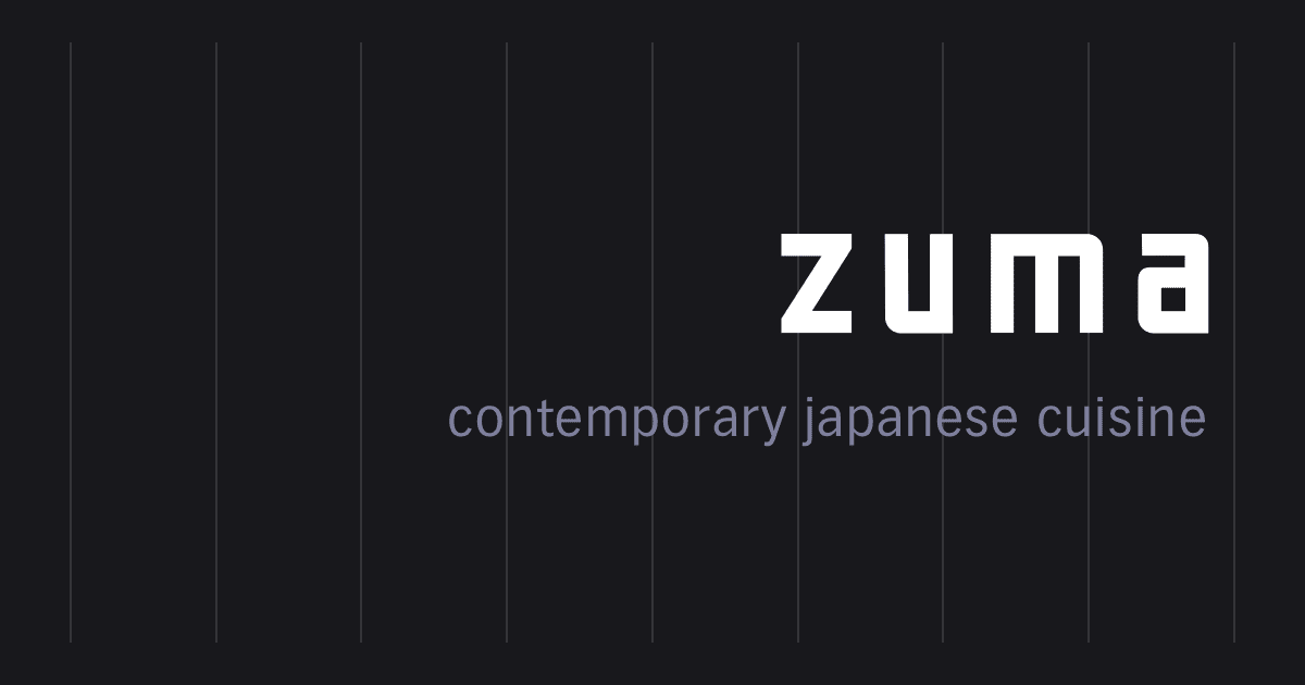 Contemporary Japanese Cuisine | Zuma Restaurants